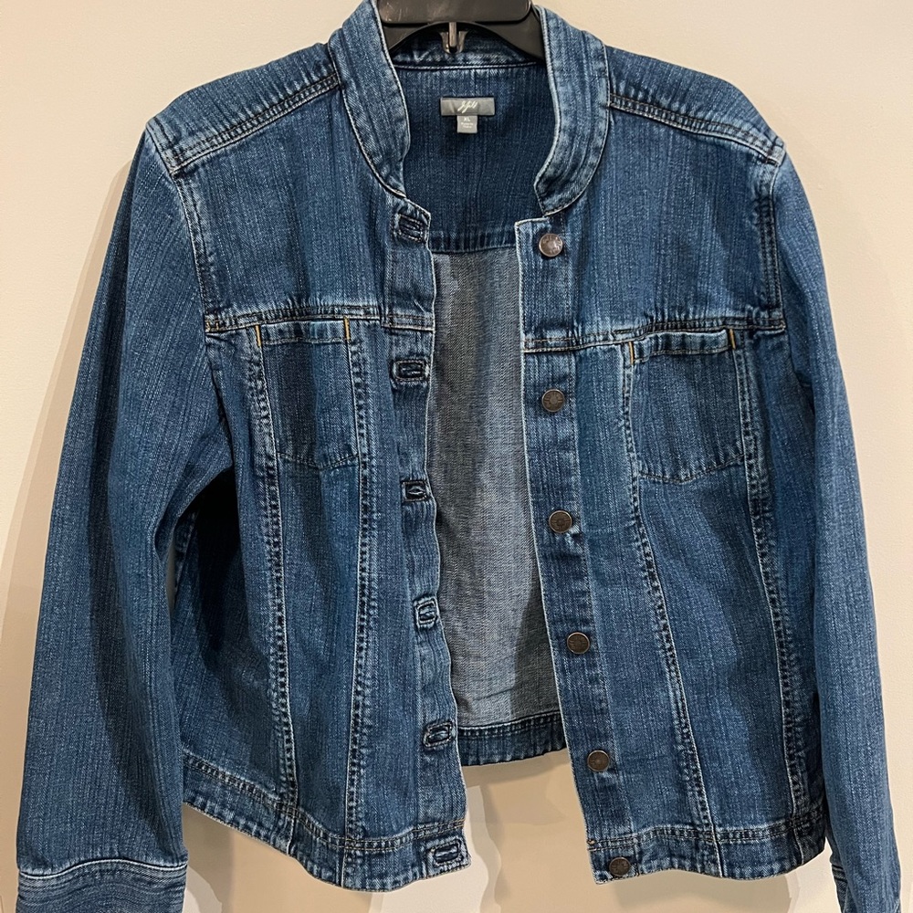 J Jill Jean Jacket